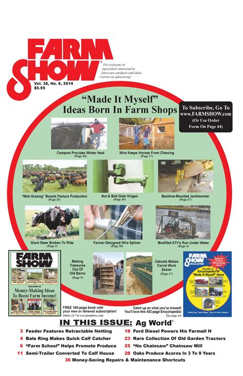 farmshow magazine|agricultural magazine online.